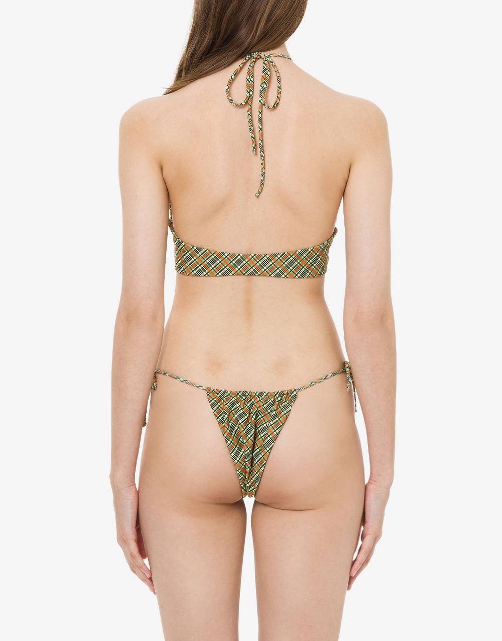 Philosophy Di Lorenzo Serafini Bikini con stampa Check In Vendita