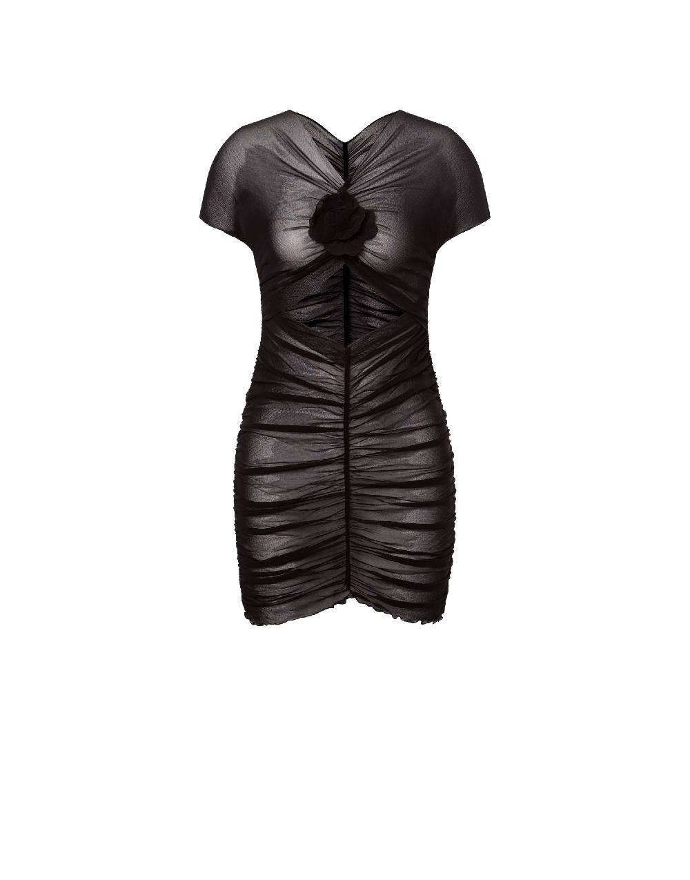 Philosophy Di Lorenzo Serafini Minidress beachwear in tulle stretch Vendita Calda