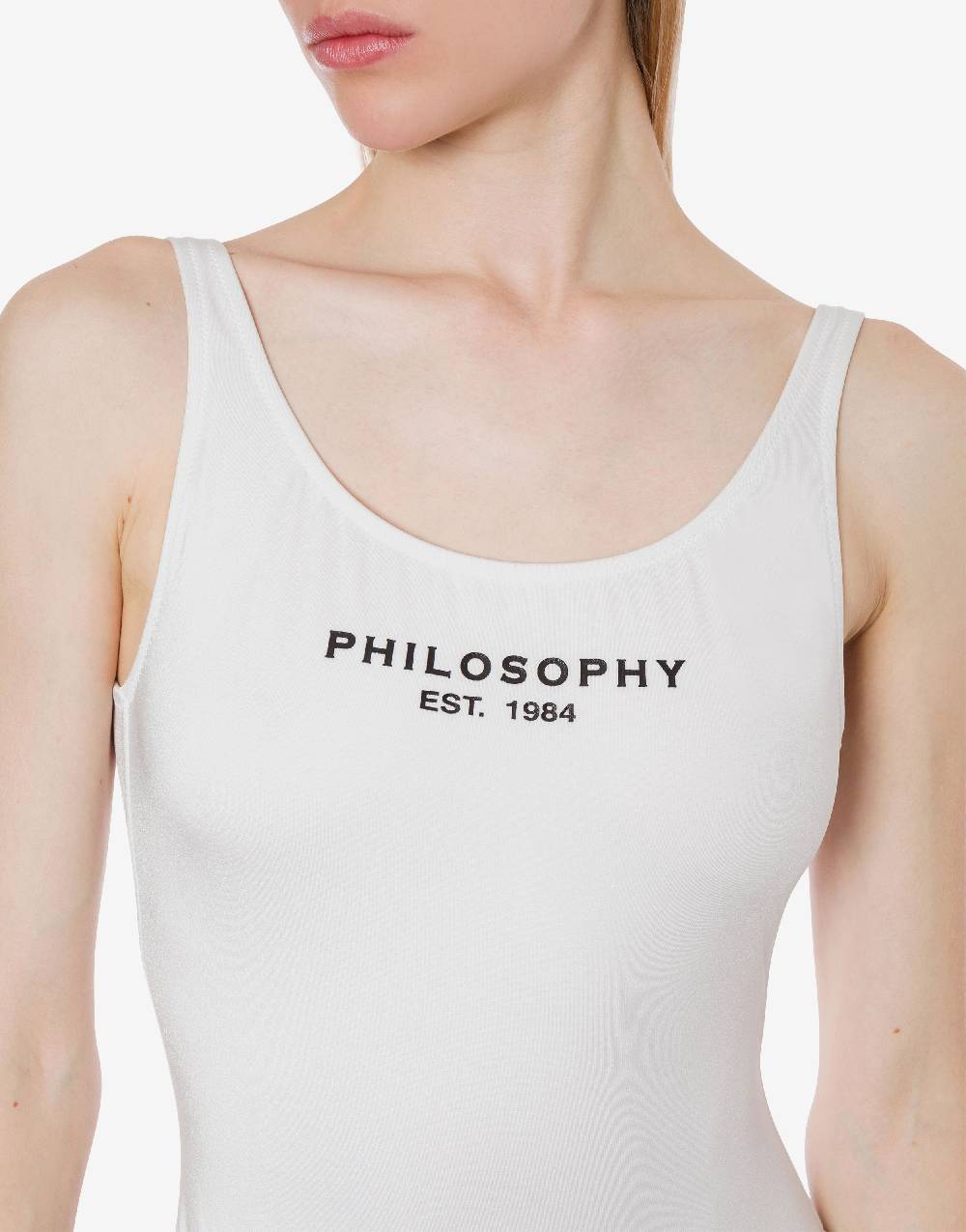 Philosophy Di Lorenzo Serafini Costume intero con stampa logo Vendita Economica