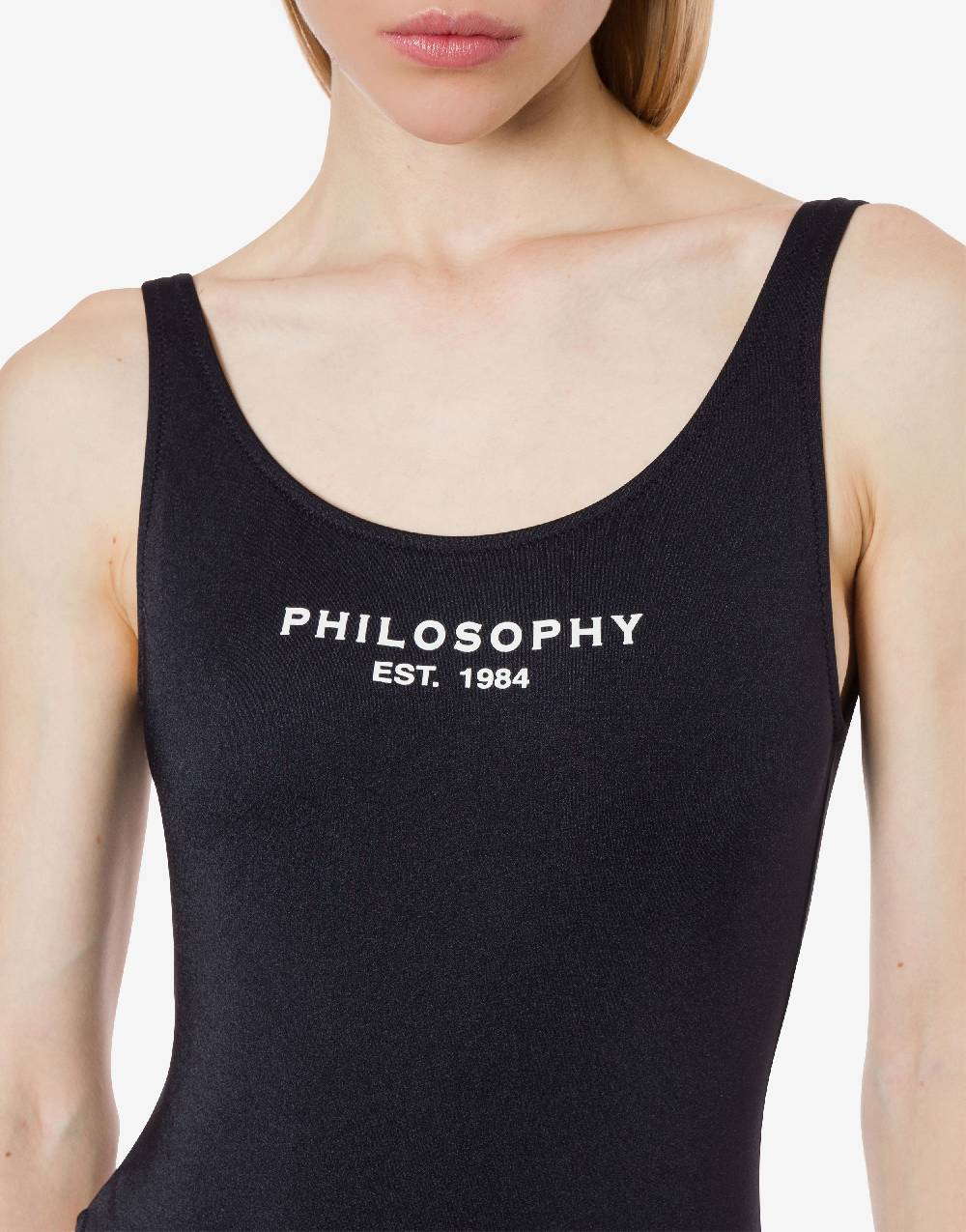 Philosophy Di Lorenzo Serafini Costume intero con stampa logo Saldi Di Fabbrica