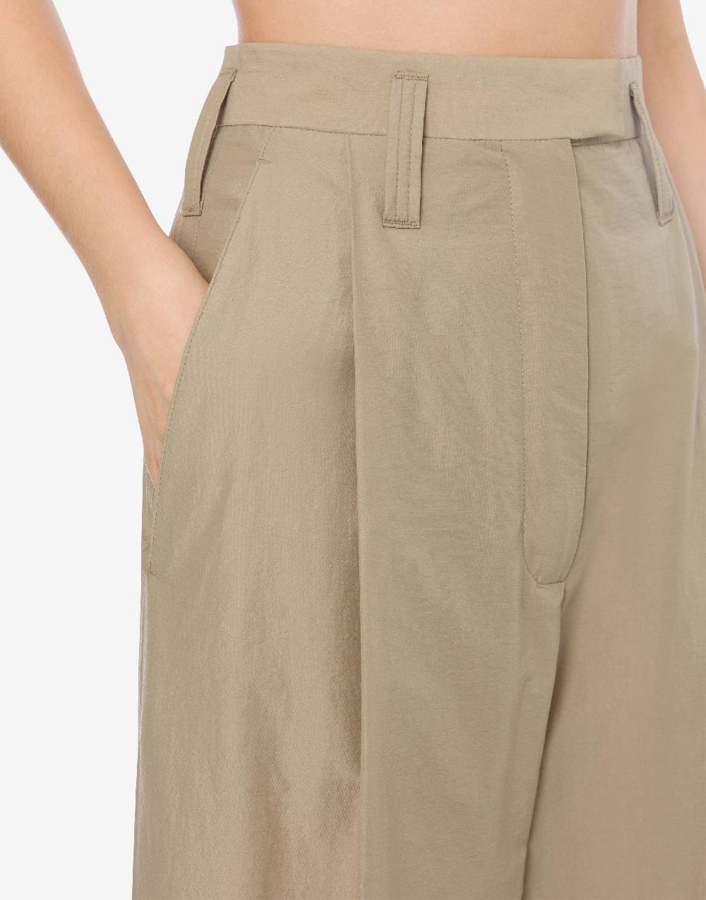 Philosophy Di Lorenzo Serafini Pantalone a vita bassa in nylon 2025