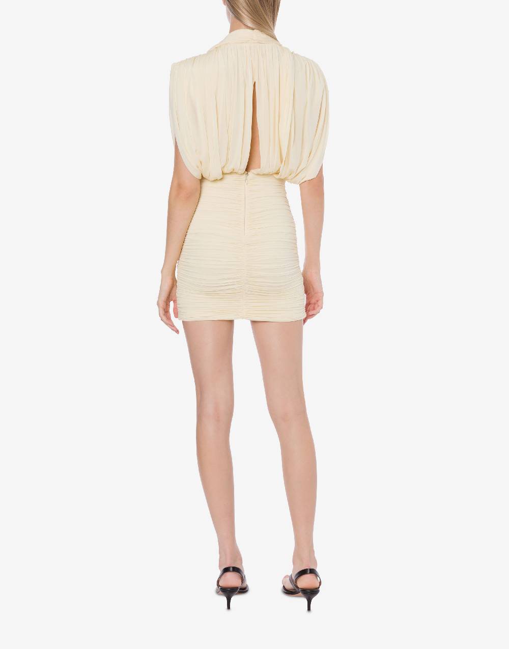 Philosophy Di Lorenzo Serafini Minidress in jersey drappeggiato 2025