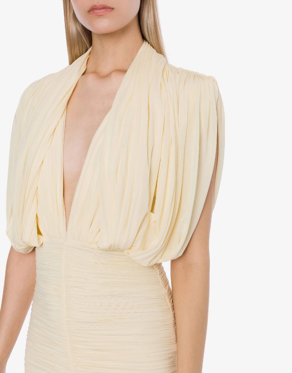 Philosophy Di Lorenzo Serafini Minidress in jersey drappeggiato 2025