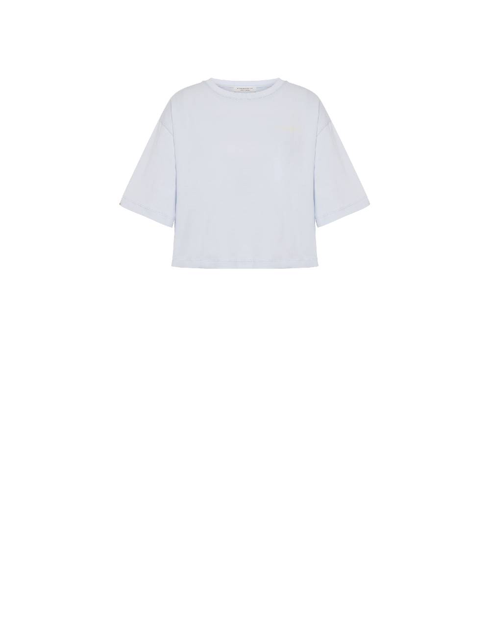 Philosophy Di Lorenzo Serafini T-shirt crop in jersey con logo Vendita