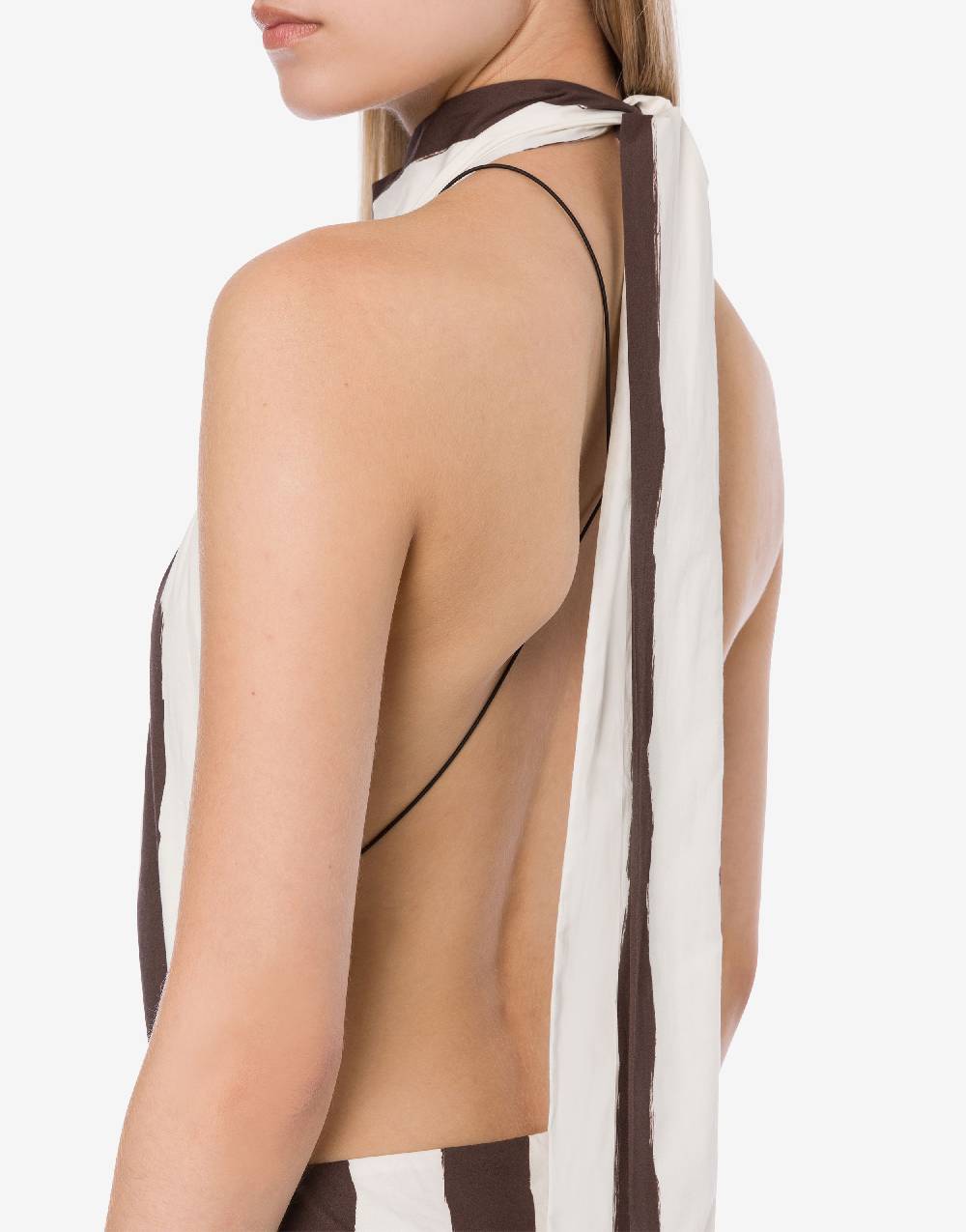 Philosophy Di Lorenzo Serafini Tuta corta a righe in cotone stretch Fino Al -60%