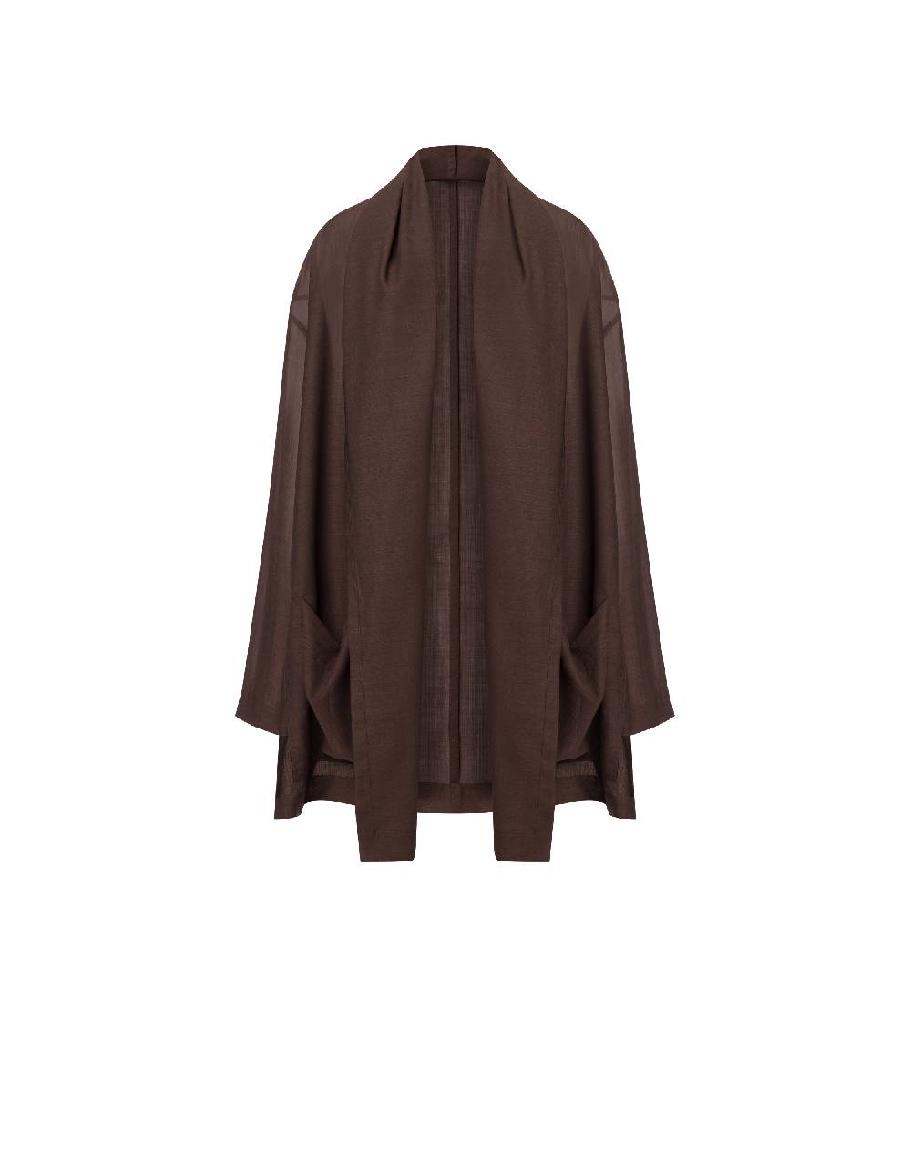 Philosophy Di Lorenzo Serafini Spolverino in voile di lana Saldi Di Fabbrica
