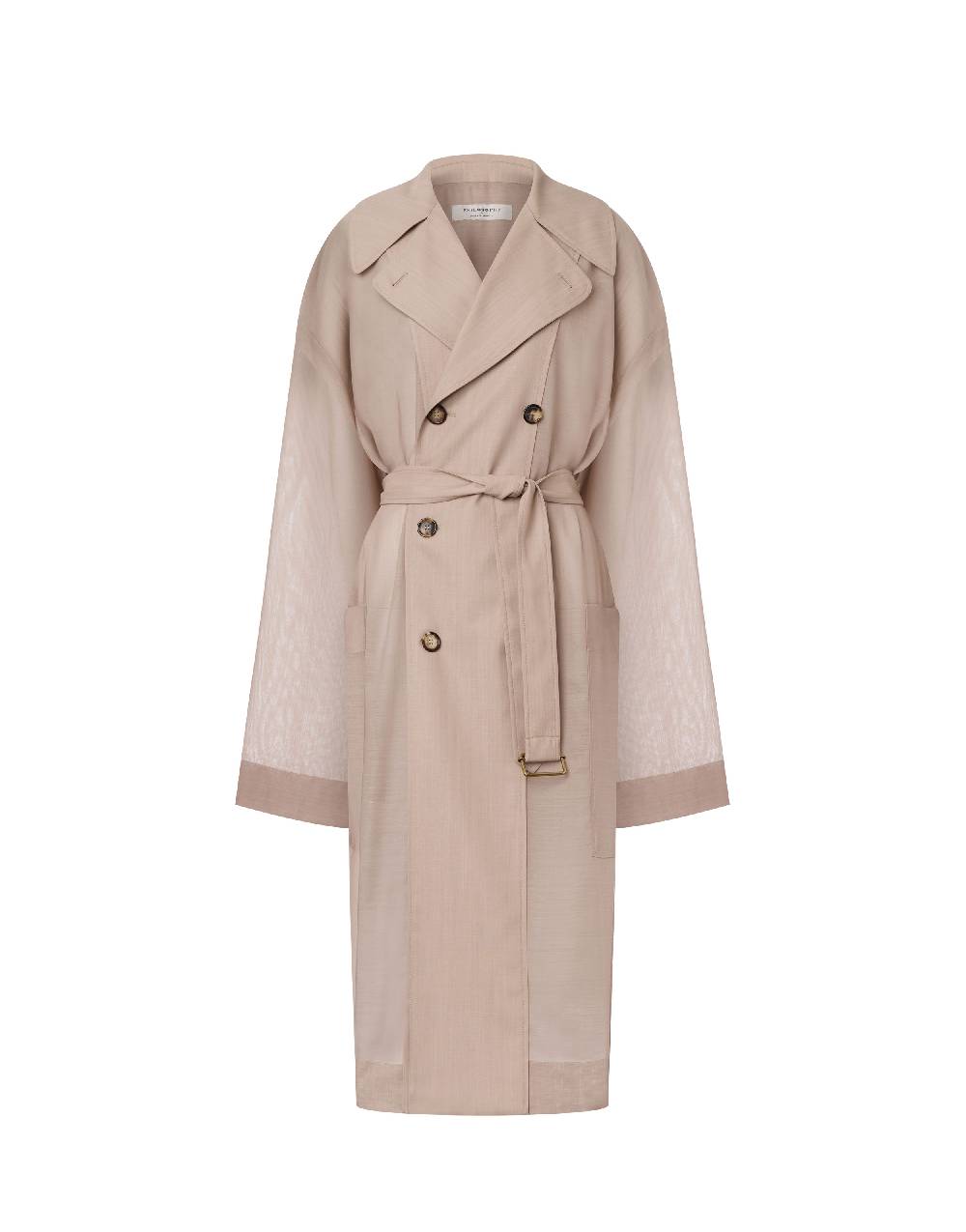 Philosophy Di Lorenzo Serafini Trench in voile di lana I Più Venduti