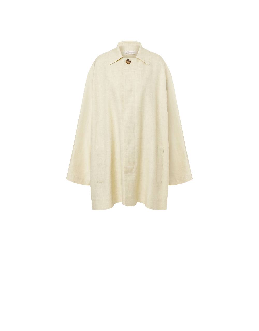 Philosophy Di Lorenzo Serafini Cappotto leggero in tela di misto lino Negozio