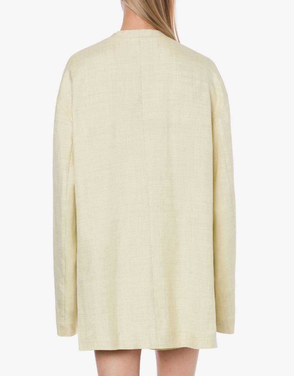 Philosophy Di Lorenzo Serafini Giacca oversize in tela misto lino Nuova
