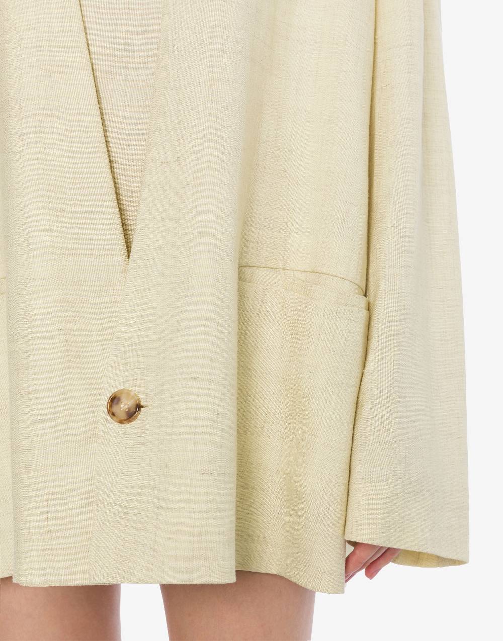 Philosophy Di Lorenzo Serafini Giacca oversize in tela misto lino Nuova