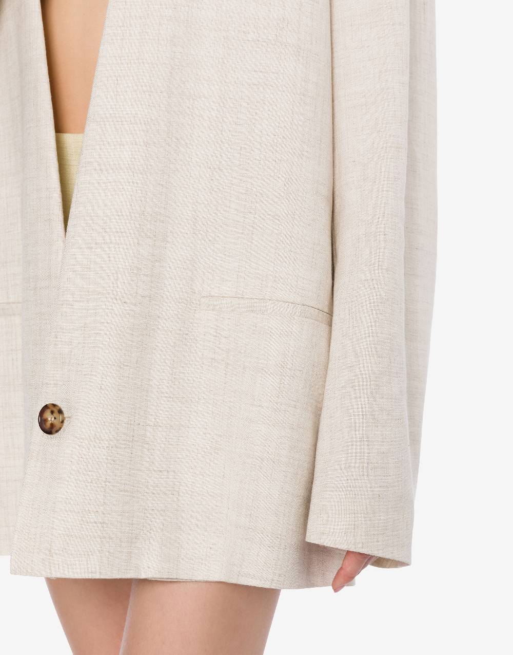 Philosophy Di Lorenzo Serafini Giacca oversize in tela misto lino Moda