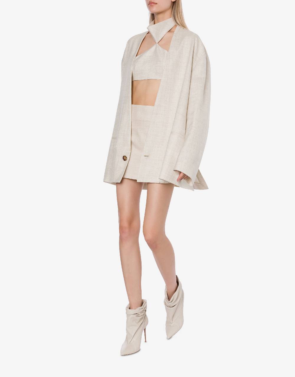Philosophy Di Lorenzo Serafini Giacca oversize in tela misto lino Moda