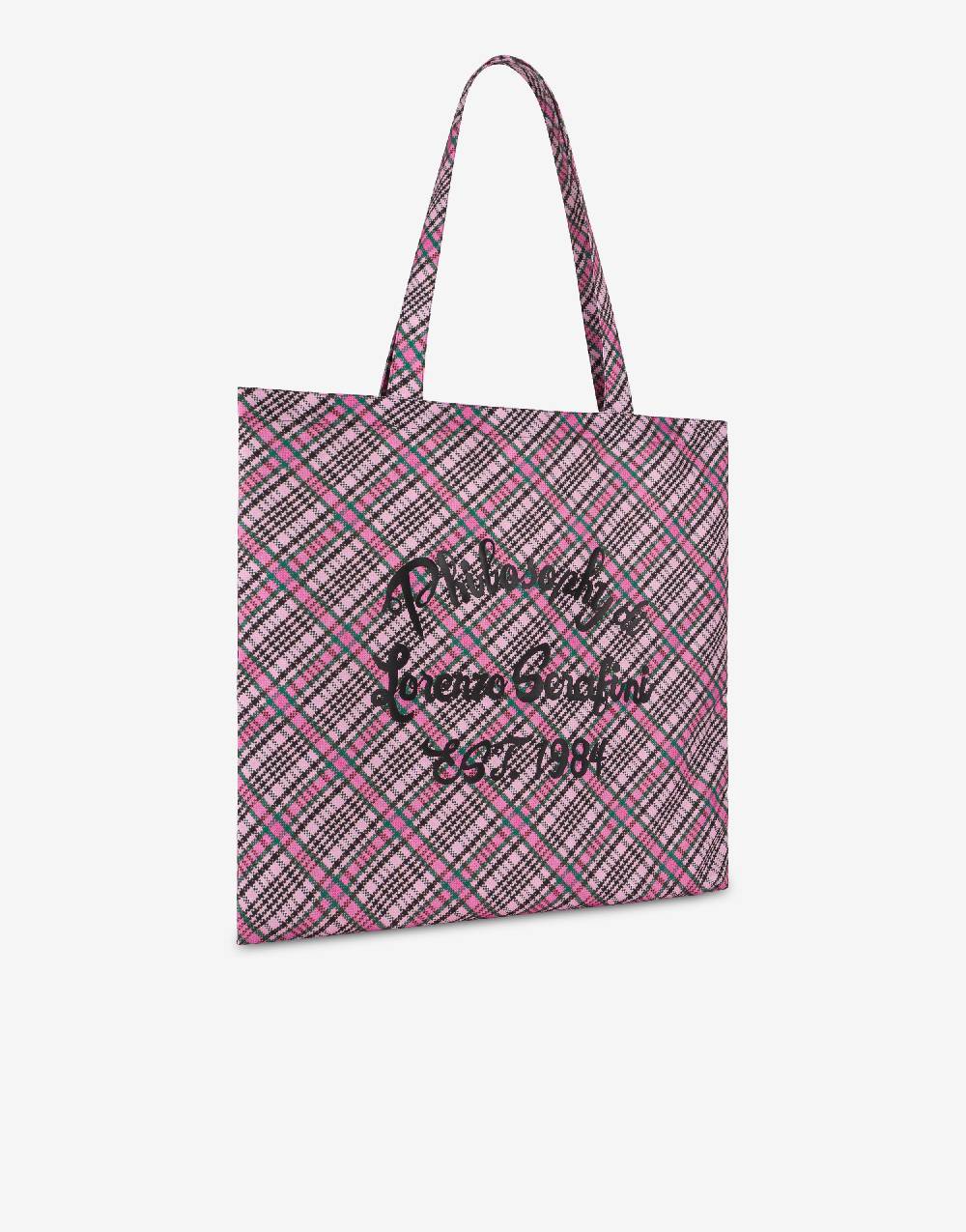Philosophy Di Lorenzo Serafini Shopper beachwear con stampa Check Offerta