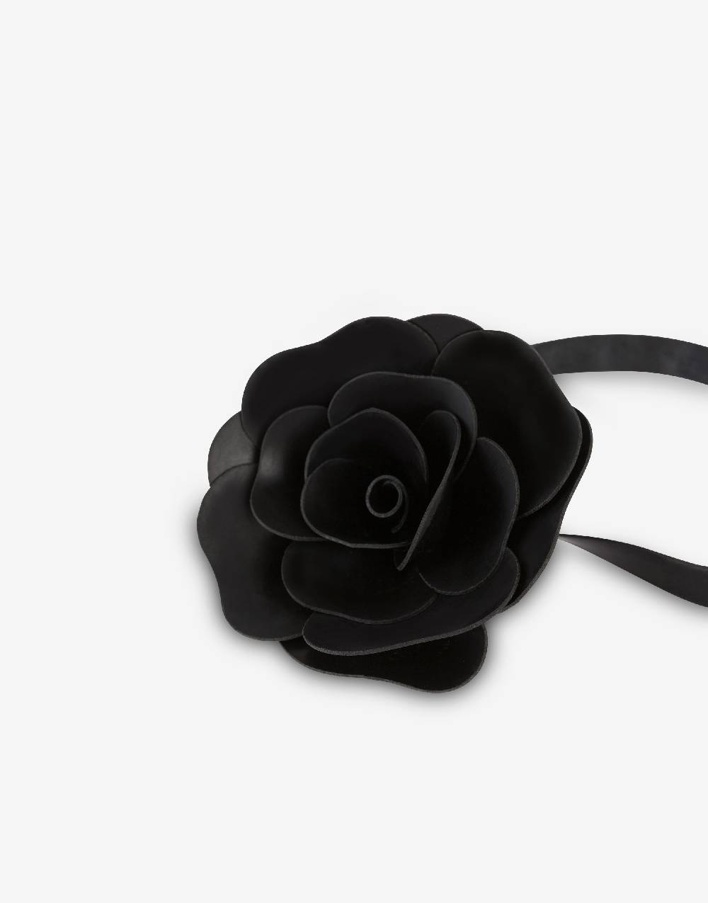 Philosophy Di Lorenzo Serafini Choker con fiore in latex Hotsell