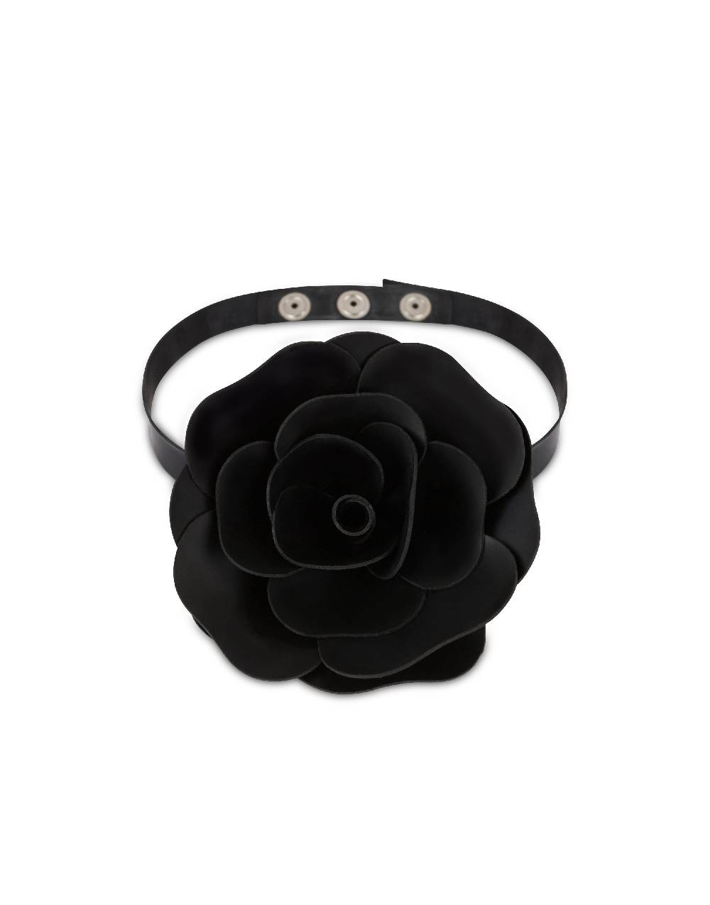 Philosophy Di Lorenzo Serafini Choker con fiore in latex Hotsell