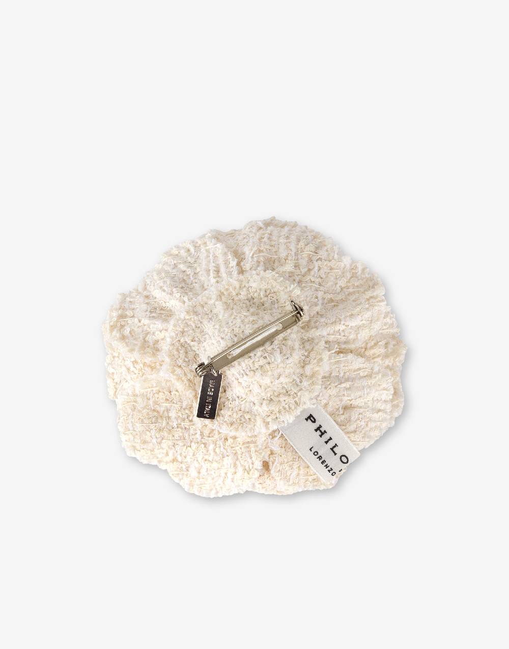 Philosophy Di Lorenzo Serafini Spilla bijoux fiore in bouclé Saldi Di Fabbrica