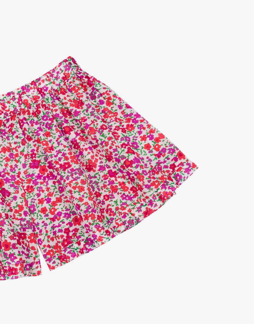 Philosophy Di Lorenzo Serafini Kids short in cotone con stampa fiori Italy
