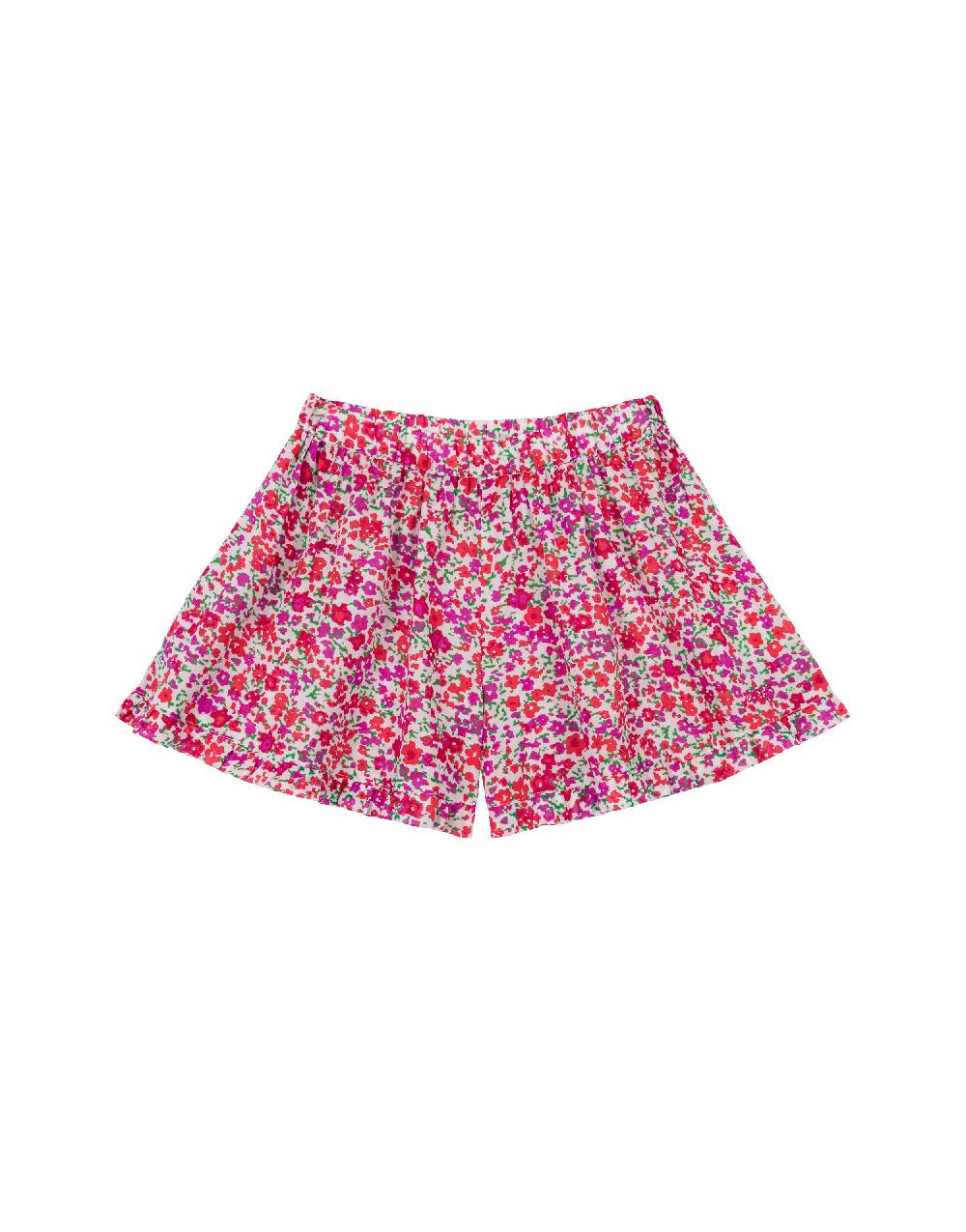Philosophy Di Lorenzo Serafini Kids short in cotone con stampa fiori Italy