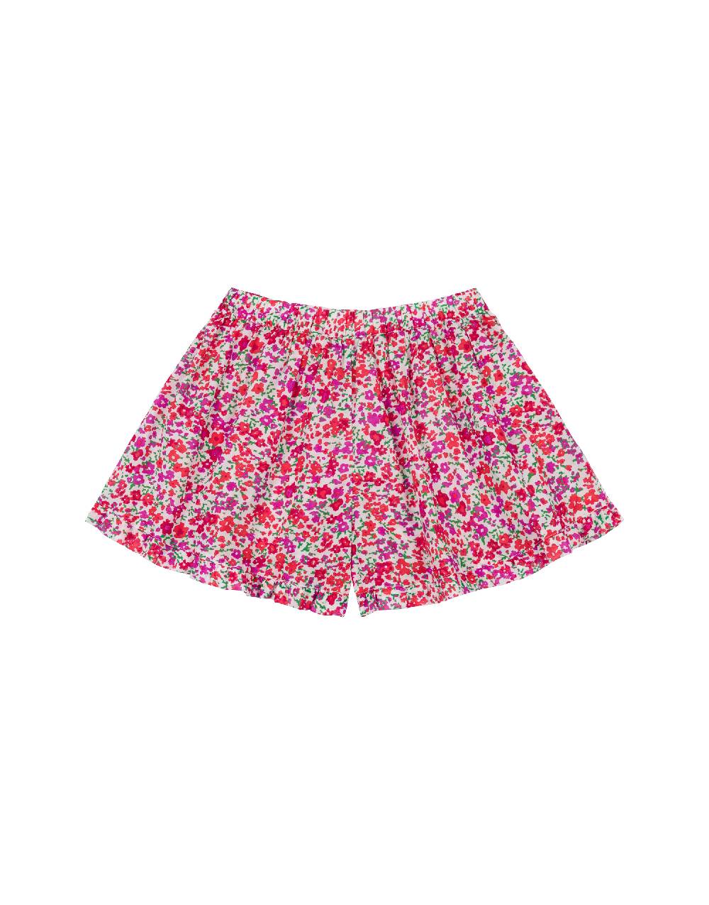 Philosophy Di Lorenzo Serafini Kids short in cotone con stampa fiori Italy