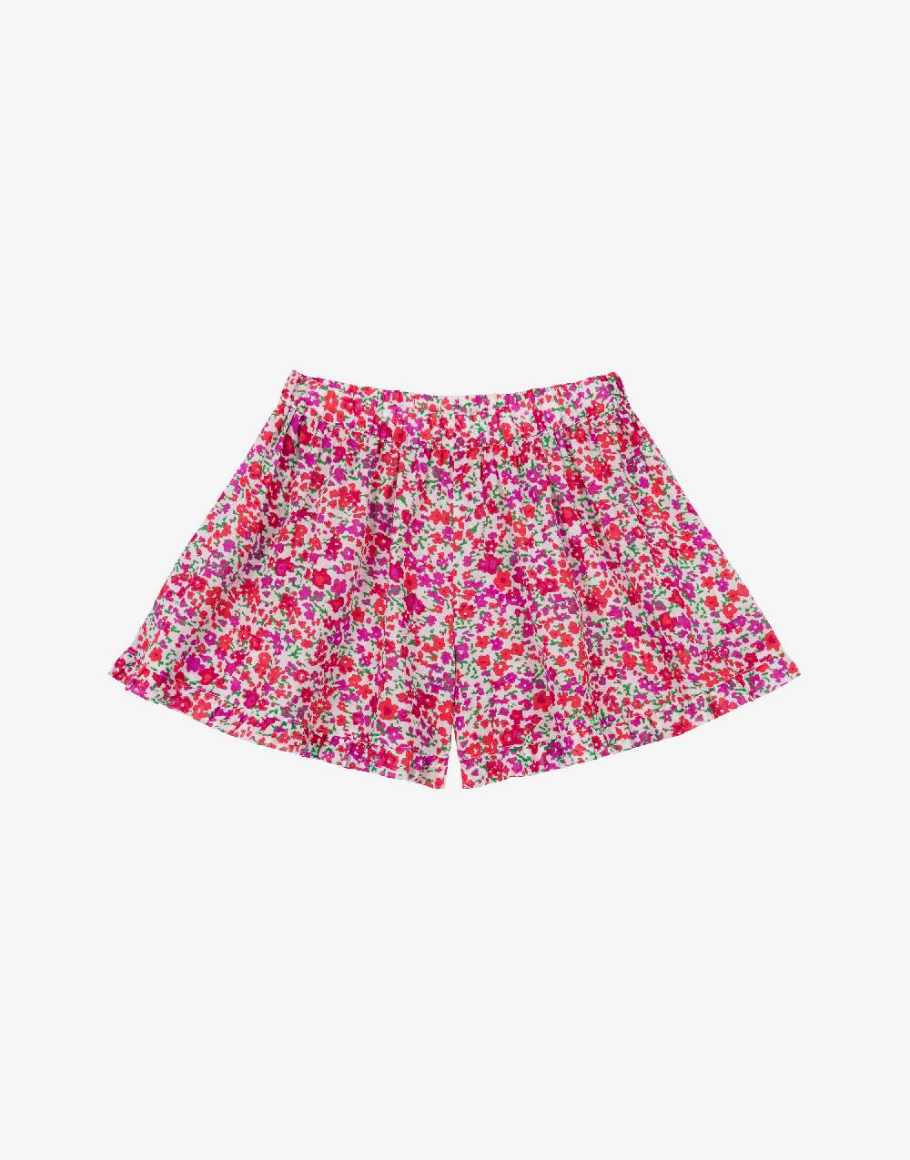 Philosophy Di Lorenzo Serafini Kids short in cotone con stampa fiori Italy