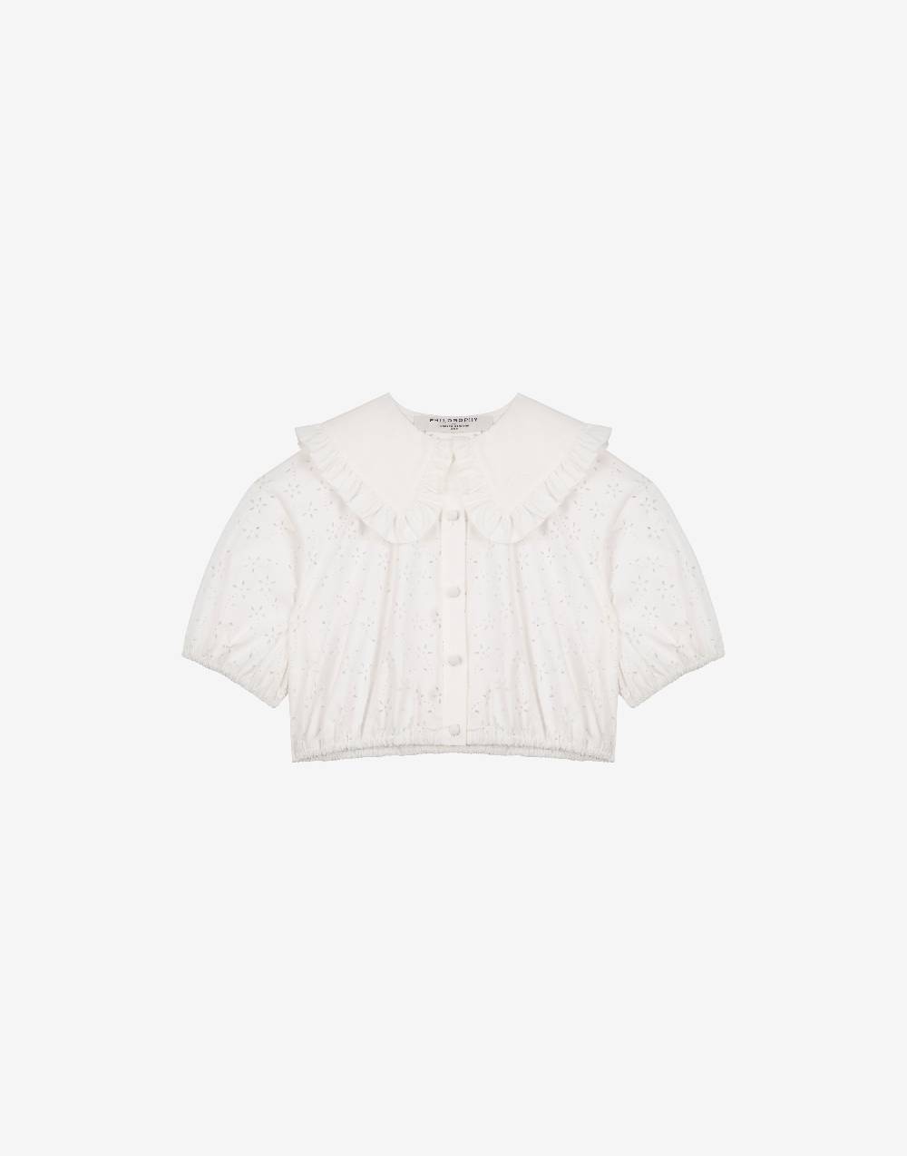 Philosophy Di Lorenzo Serafini Kids camicia in popeline con motivo floreale In Linea