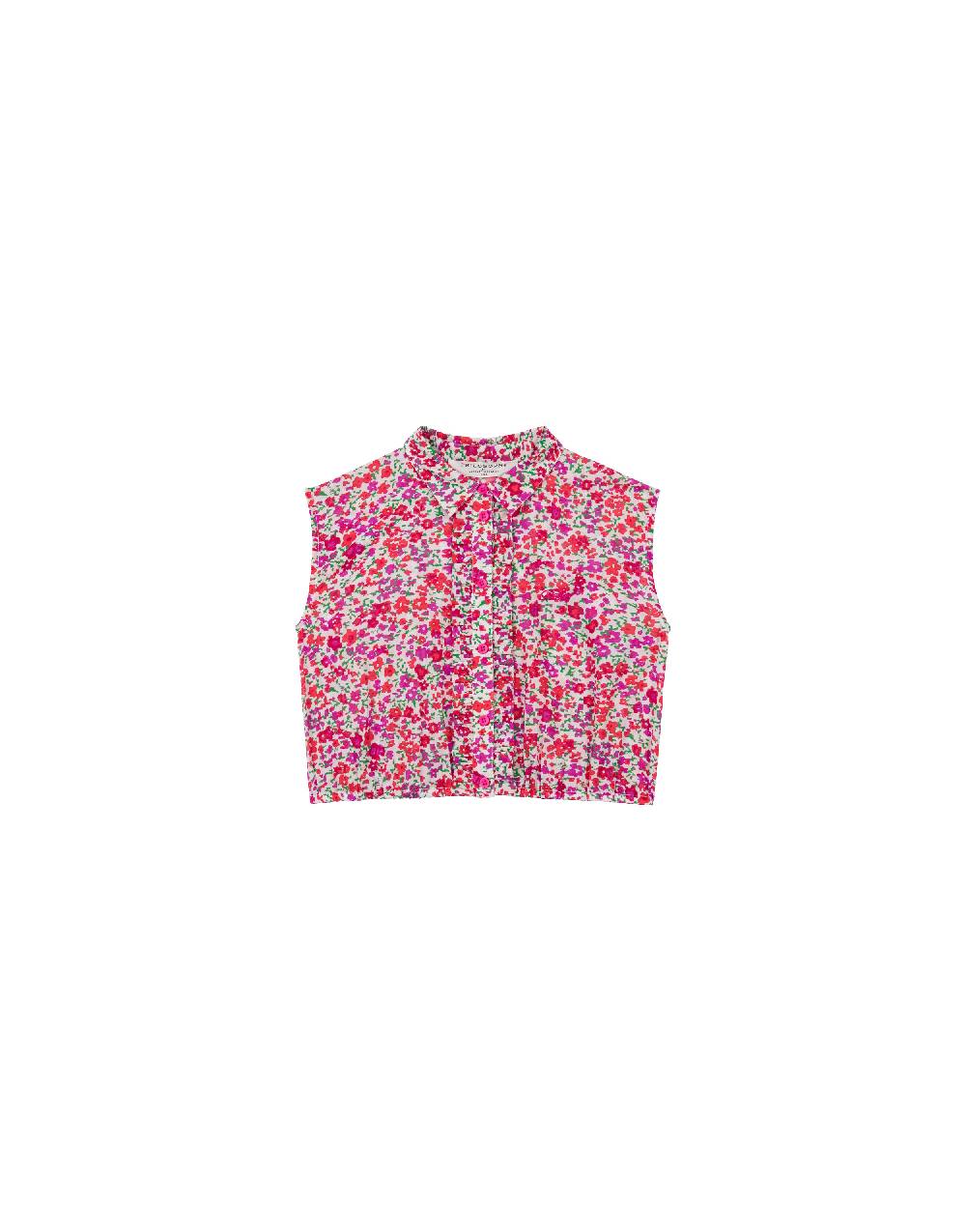 Philosophy Di Lorenzo Serafini Kids top in cotone con stampa fiori Vendita