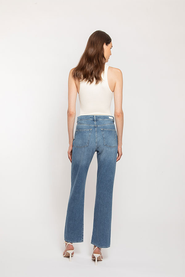 PS. Don't Forget Me VIRGINIA HIGH RISE STRAIGHT FIT Spedizione Gratuita