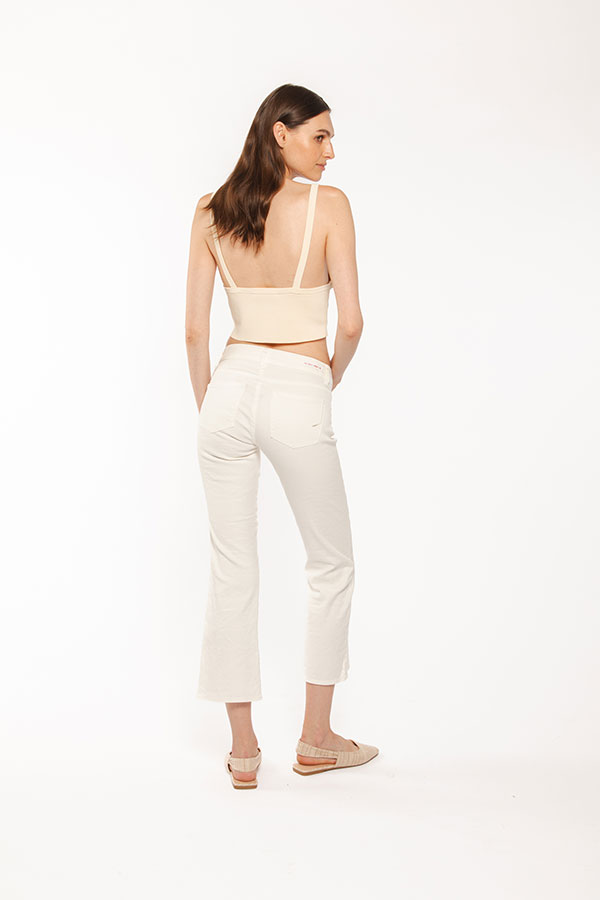 PS. Don't Forget Me SHARON 1 LOW RISE FLARE CROPPED FIT Consegna Veloce