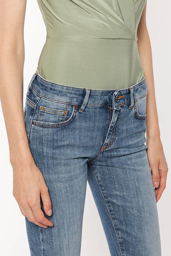 PS. Don't Forget Me SHARON LOW RISE FLARE CROPPED FIT Shopping Online