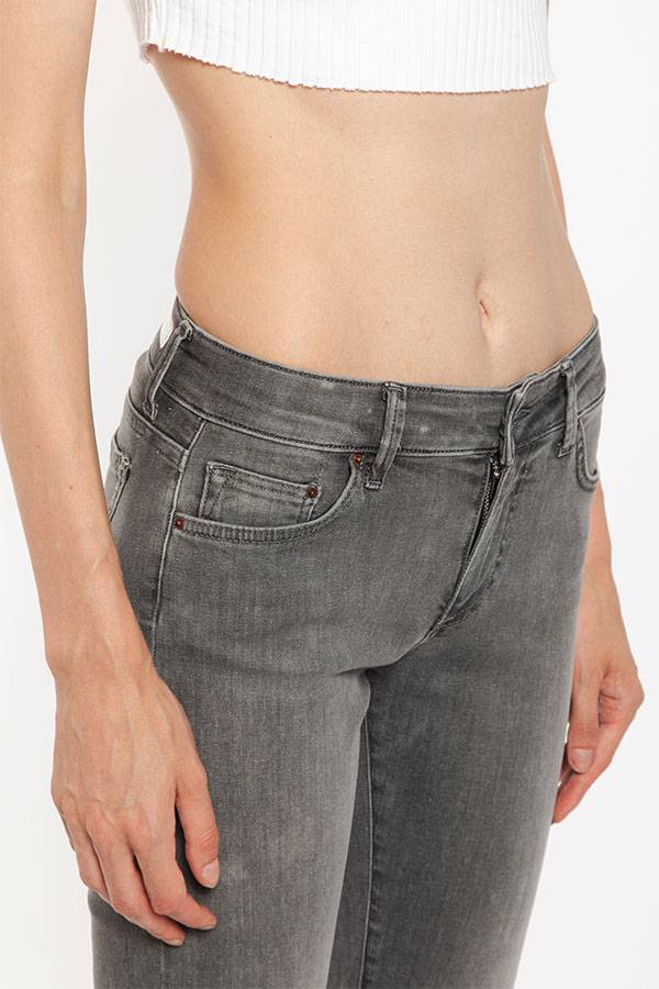 PS. Don't Forget Me SHARON LOW RISE FLARE CROPPED FIT Prezzo Ridotto