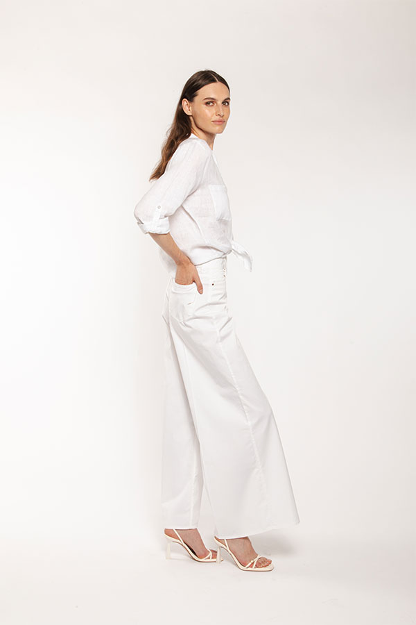 PS. Don't Forget Me SERENA HIGH RISE WIDE LEG FIT Sottocosto