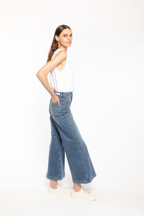 PS. Don't Forget Me LUDOVICA HIGH RISE STRAIGHT RELAXED FIT Saldi