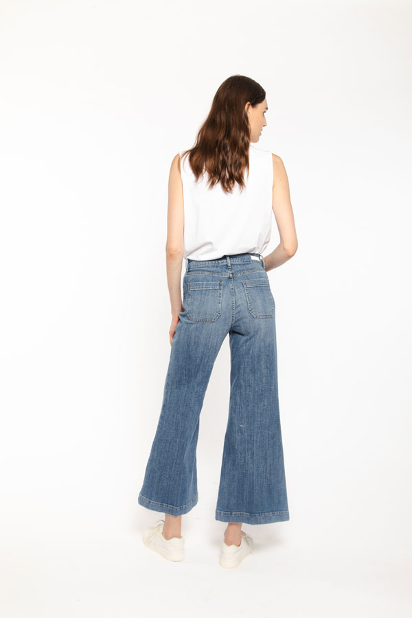 PS. Don't Forget Me LUDOVICA HIGH RISE STRAIGHT RELAXED FIT Saldi