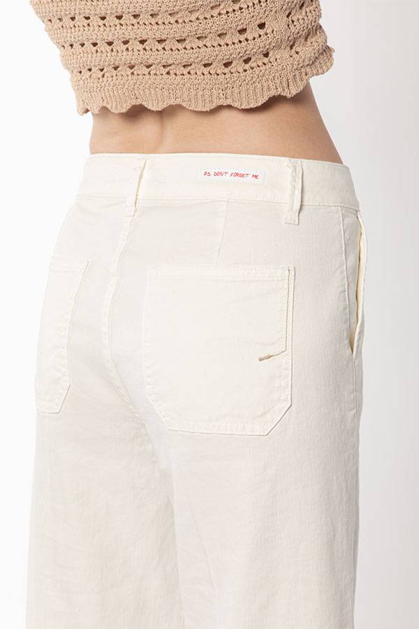 PS. Don't Forget Me EVA MID RISE PALAZZO CROPPED FIT Offerte