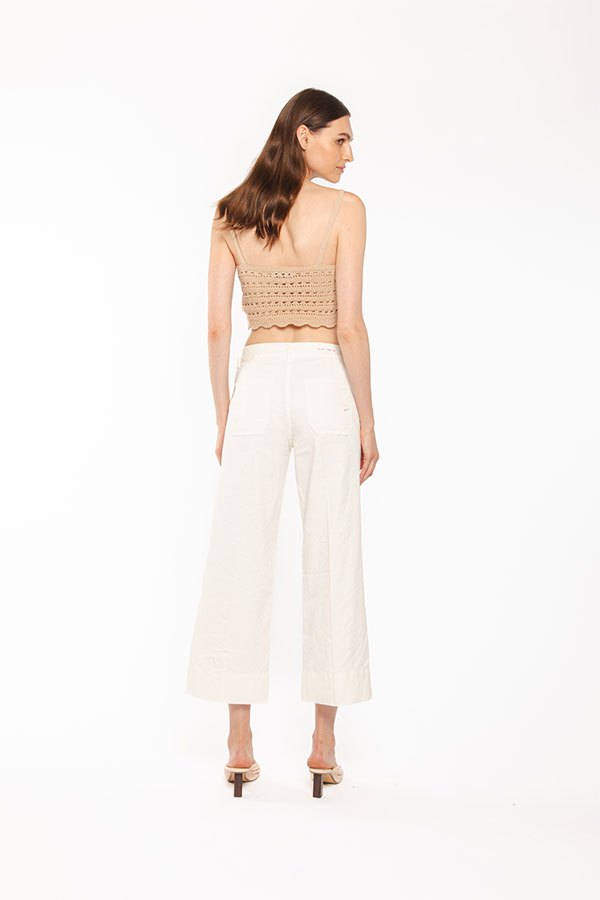 PS. Don't Forget Me EVA MID RISE PALAZZO CROPPED FIT Offerte