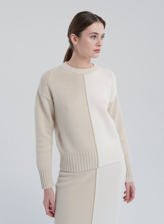 Lorena Antoniazzi MAGLIA IN LANA, CASHMERE E SETA Promozione