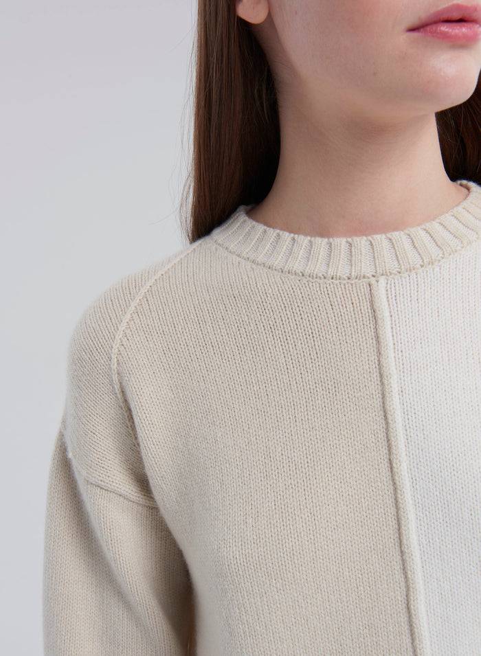 Lorena Antoniazzi MAGLIA IN LANA, CASHMERE E SETA Promozione