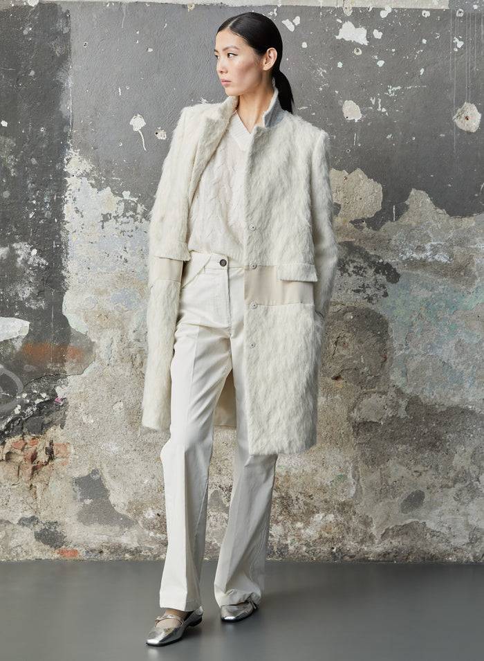 Lorena Antoniazzi MAGLIA A TRECCIA IN CASHMERE Saldi