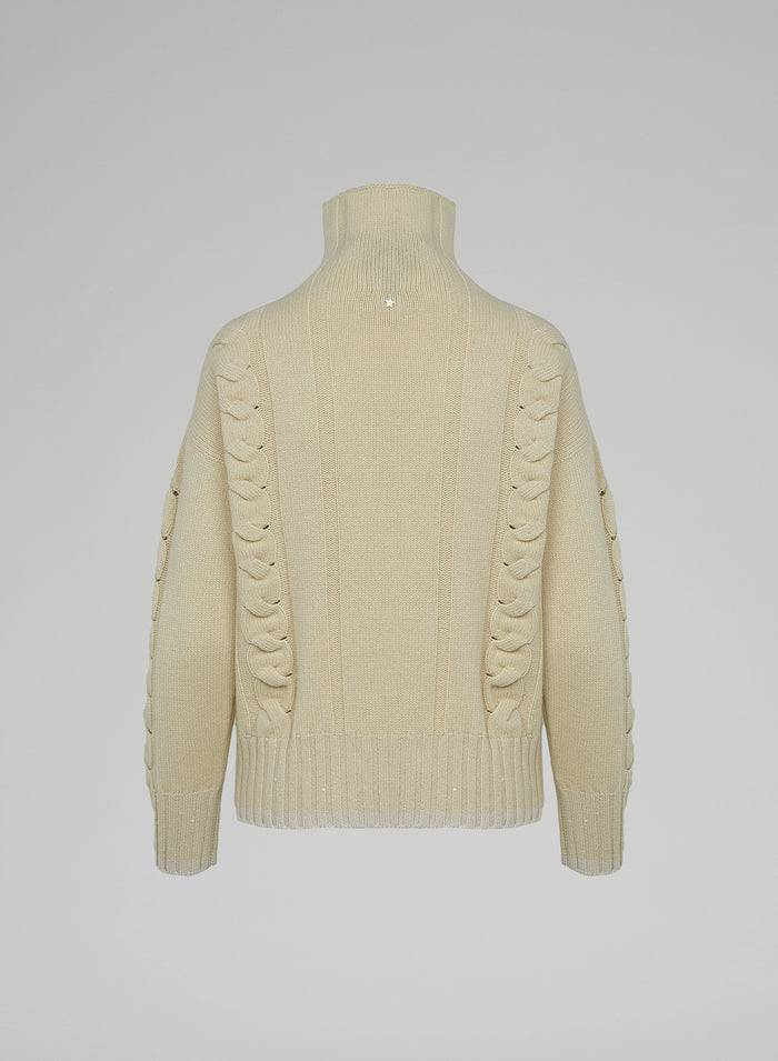 Lorena Antoniazzi MAGLIA IN LANA, CASHMERE E SETA Vendite Flash