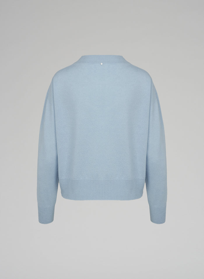 Lorena Antoniazzi MAGLIA IN CASHMERE Offerta Pasqua