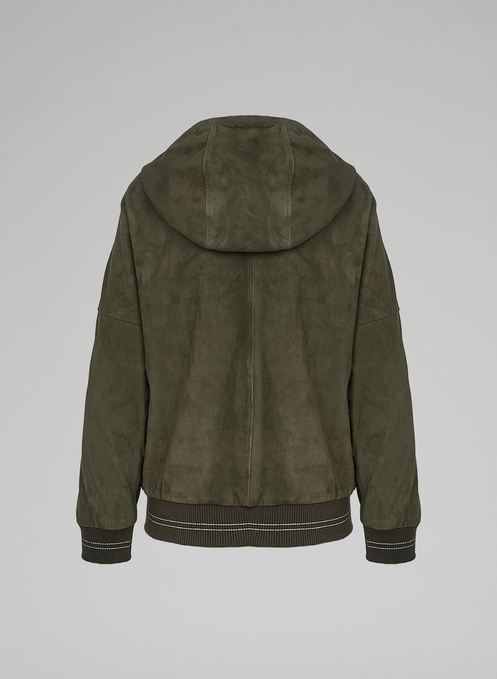 Lorena Antoniazzi BOMBER IN SUEDE Promozione