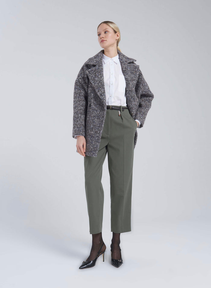 Lorena Antoniazzi CAPPOTTO IN ALPACA E LANA Soddisfazione Garantita