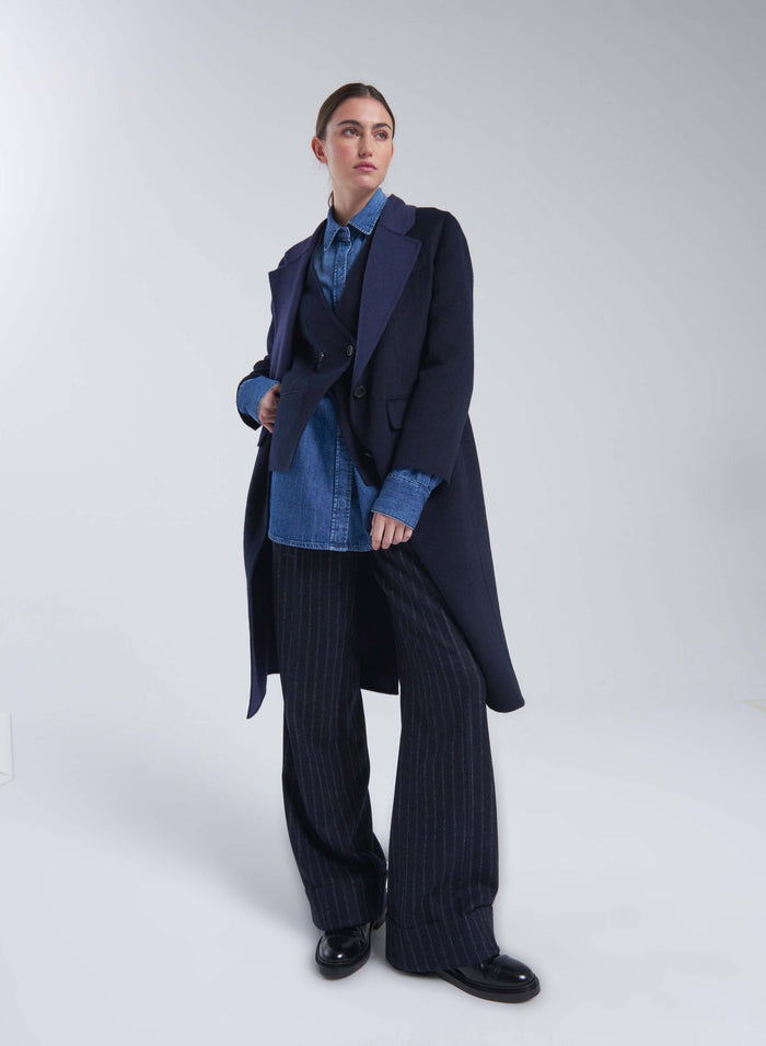 Lorena Antoniazzi CAPPOTTO IN LANA E ANGORA Negozi Online