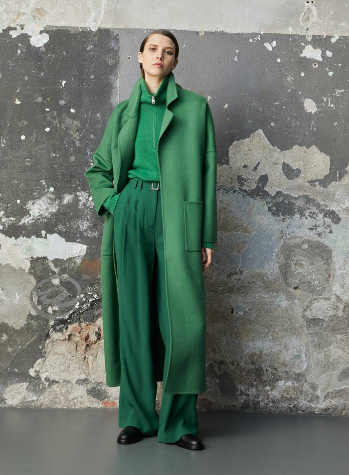 Lorena Antoniazzi CAPPOTTO IN LANA E ANGORA Sottocosto