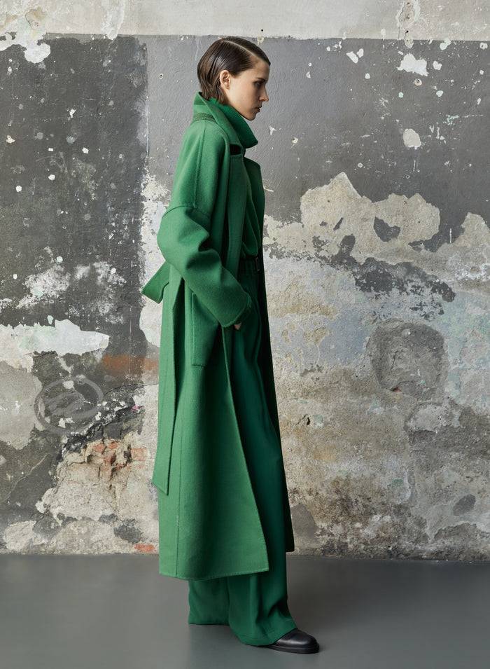 Lorena Antoniazzi CAPPOTTO IN LANA E ANGORA Sottocosto
