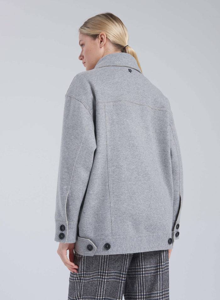 Lorena Antoniazzi CAPPOTTO IN LANA E CASHMERE Vendita Economica
