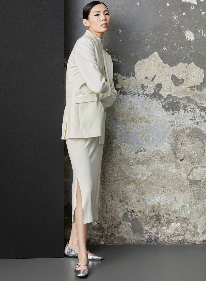 Lorena Antoniazzi GIACCA IN LANA JACQUARD Vendita