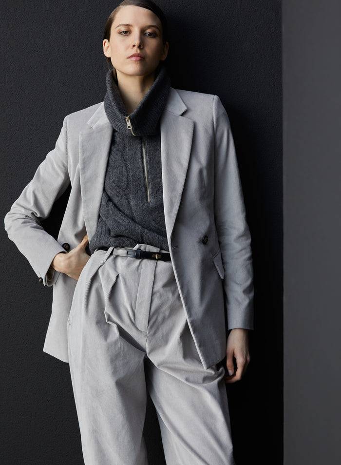 Lorena Antoniazzi GIACCA IN CORDUROY Promozione
