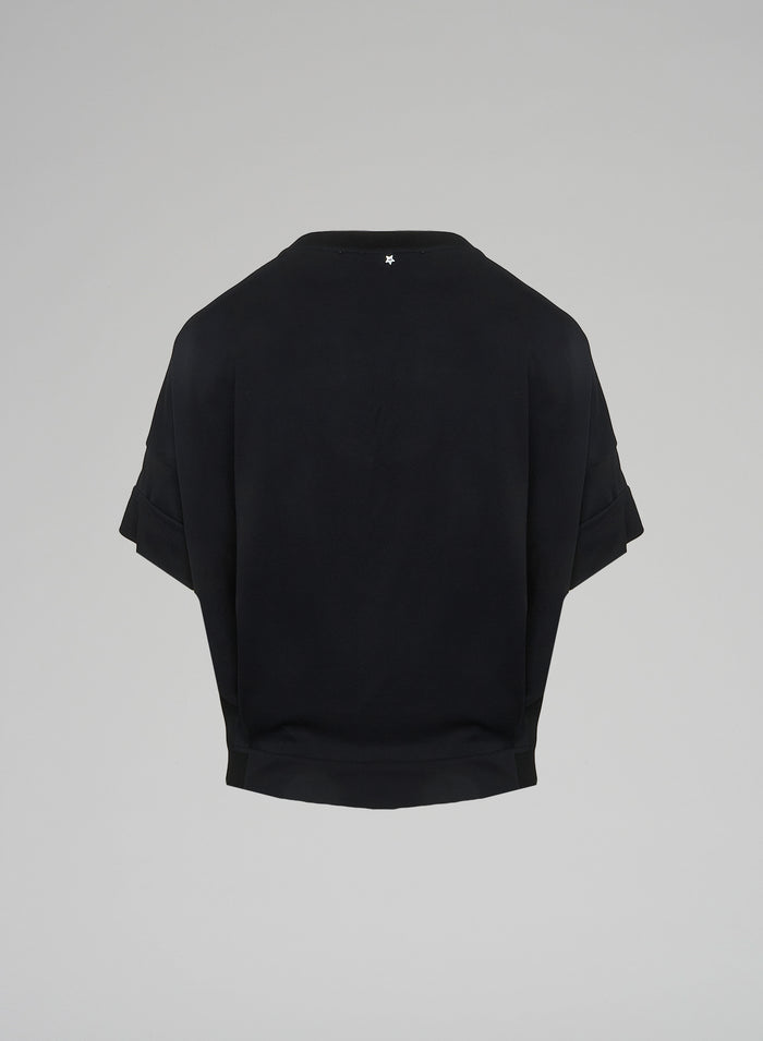 Lorena Antoniazzi T-SHIRT IN TWILL DI SETA Convenienza