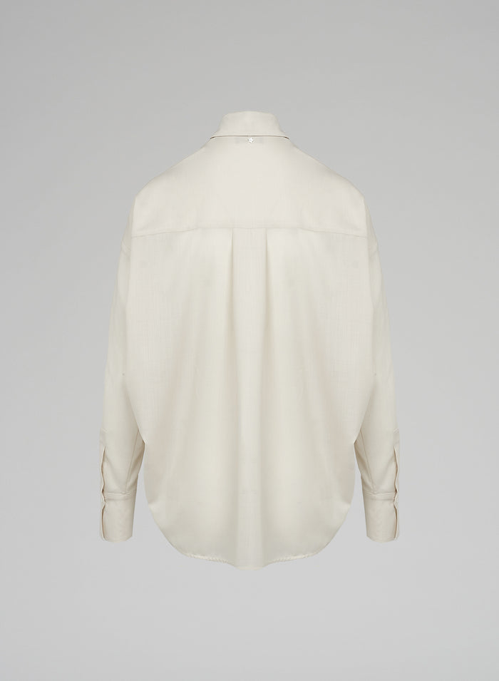 Lorena Antoniazzi CAMICIA IN LANA Offerta